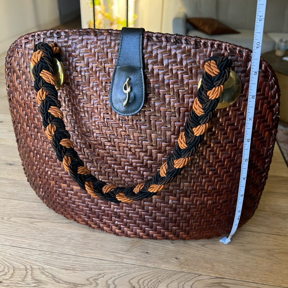Vintage Rattan Bag